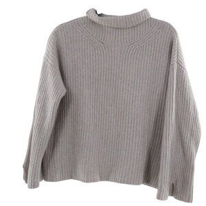 Faherty Gray Turtleneck Sweater